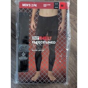 32 Degrees Heat Fleece Lined Base Layer 2 pk